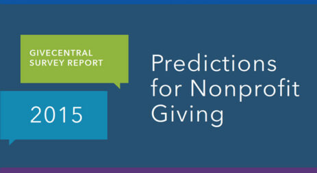 GiveCentral Survey Report: 2015 Predictions for Nonprofit Giving