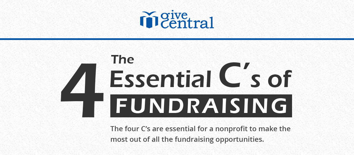 The 4 C’s of fundraising for nonprofits