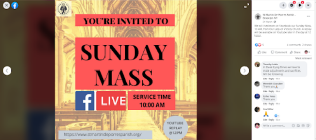St. Martin dePorres Sunday Mass