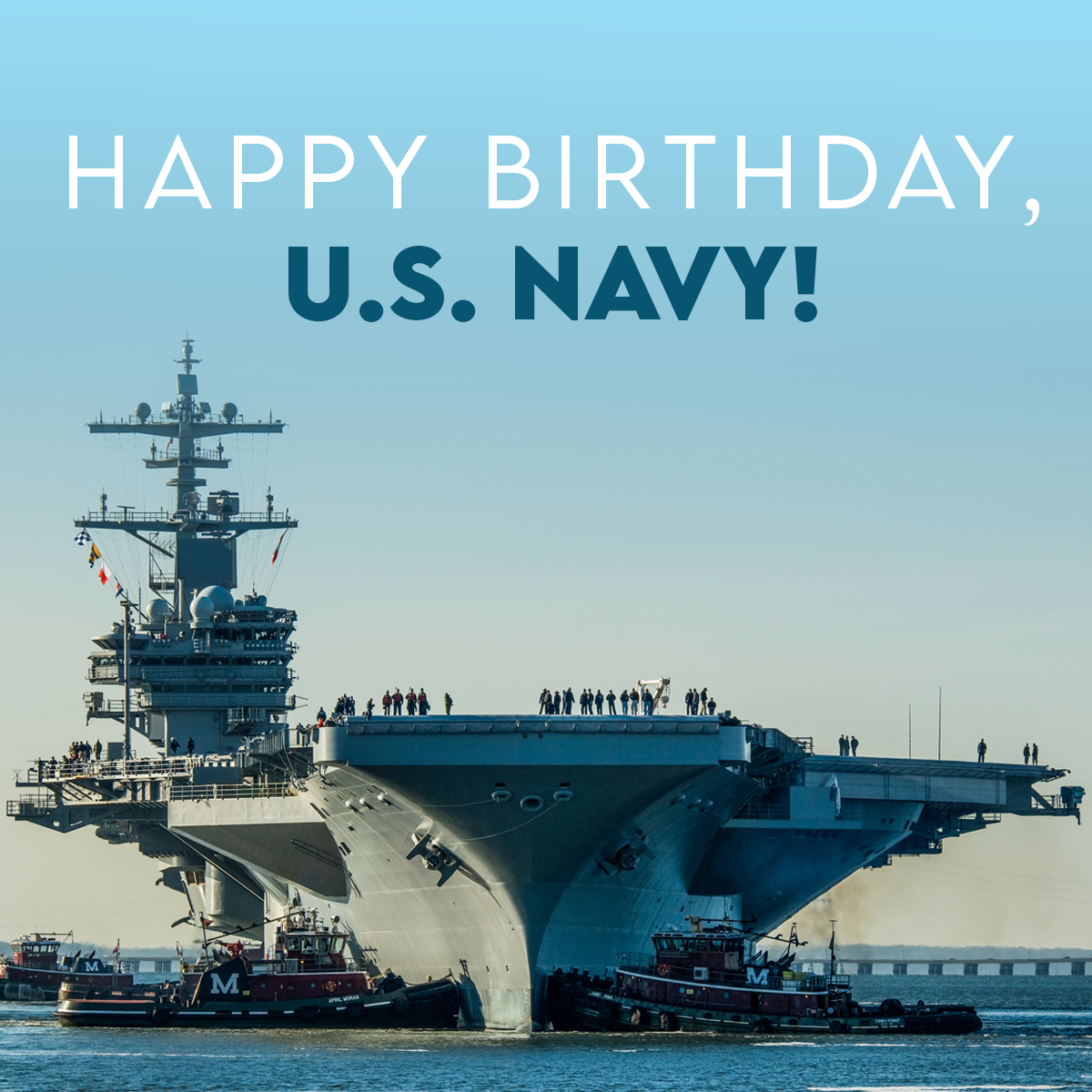 Happy Birthday to the US Navy On3