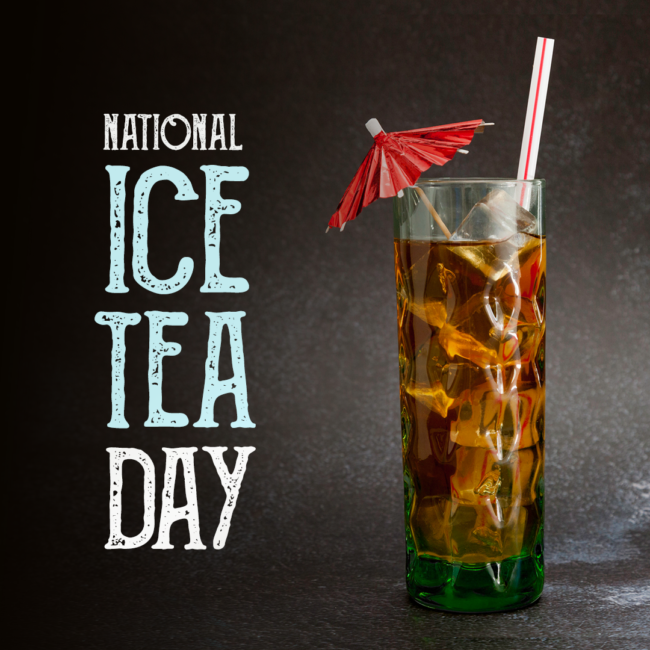 June 10, National Ice Tea Day