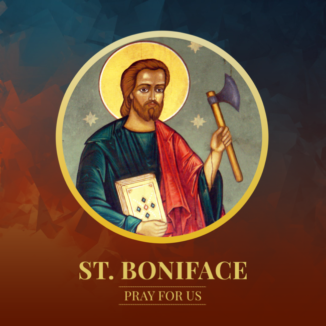 June 5, St. Boniface
