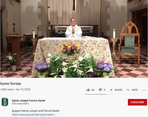 St Joseph and Francis Xavier Youtube video