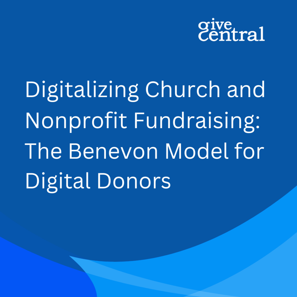 The Benevon Model for Digital Donors