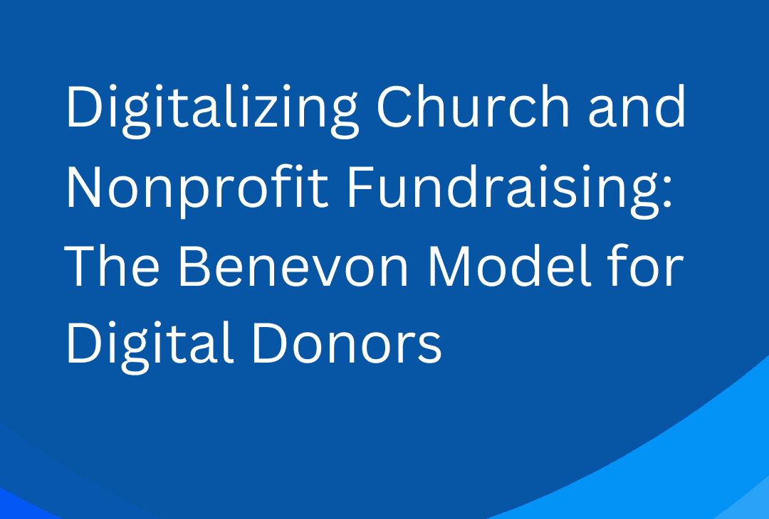 The Benevon Model for Digital Donors