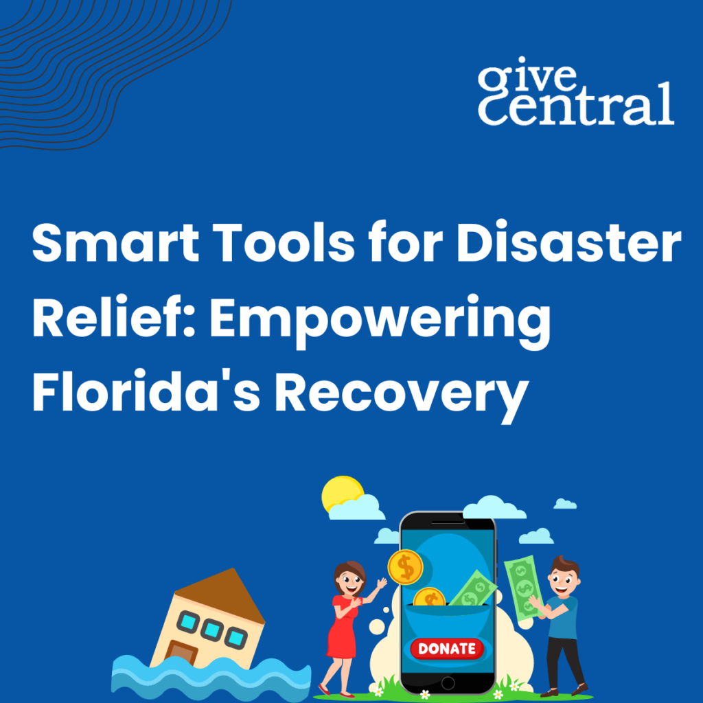 GiveCentral disaster relief tools