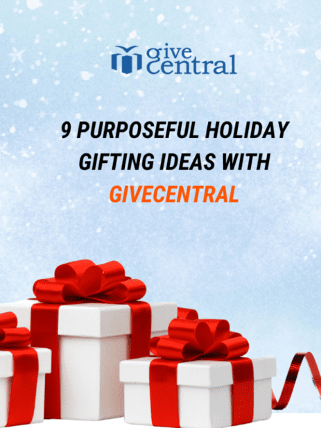 9 PURPOSEFUL HOLIDAY GIFTING IDEAS WITH GIVECENTRAL