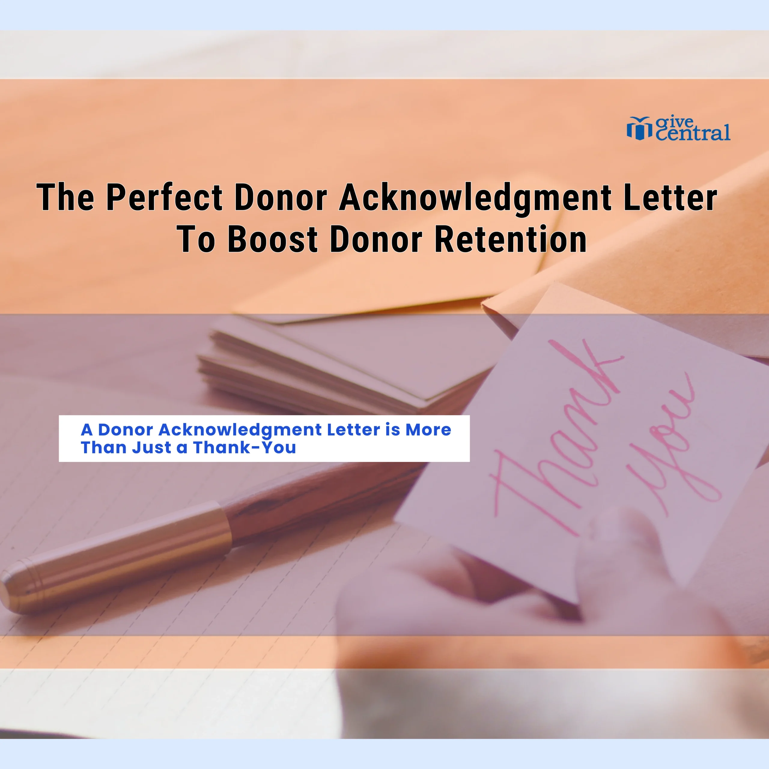 Perfect Donor Acknowledgment Letter