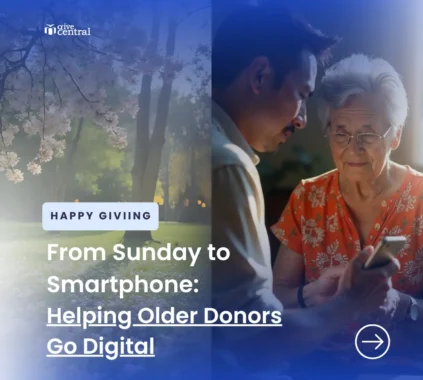 onlinee giving for senior Donors