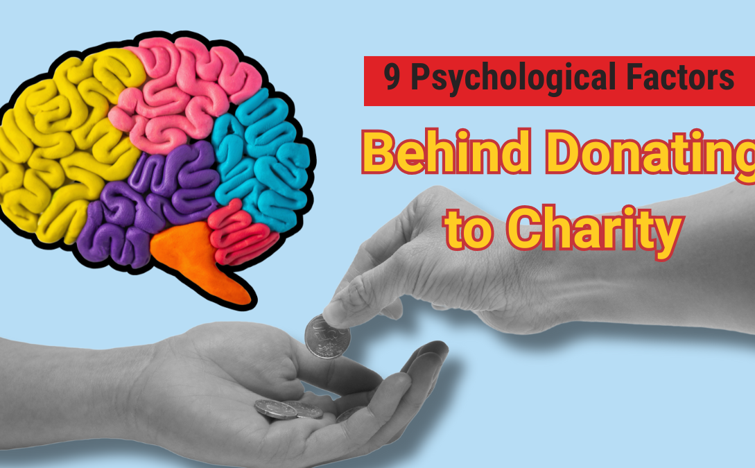 Photo depicting 9 psychological reasons that drive people to contribute to charitable causes.