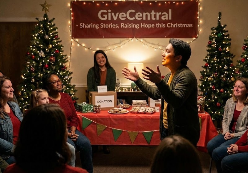christmas strorytelling fundraiser - GiveCentral Blog personalized storytelling for fundraising on Christmas